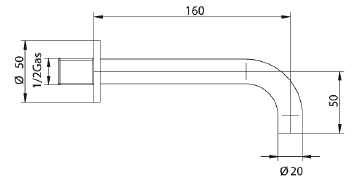633620SS00 Излив Bandini Stel Santreyd  - Вид №1