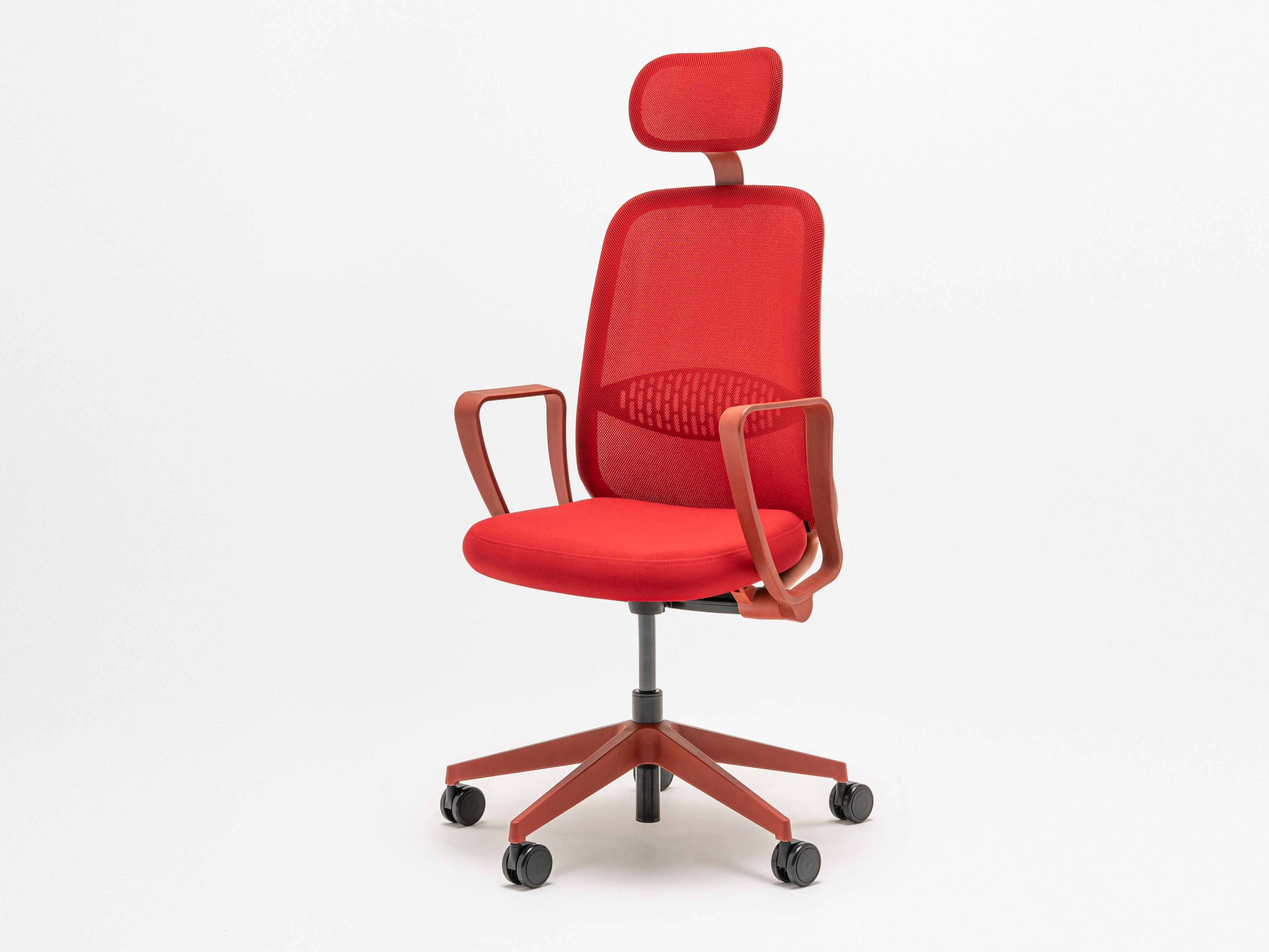 Тканевый поворотный офисный стул с подголовником MDD HI DRIVE ARCH-00116456 - Вид №7