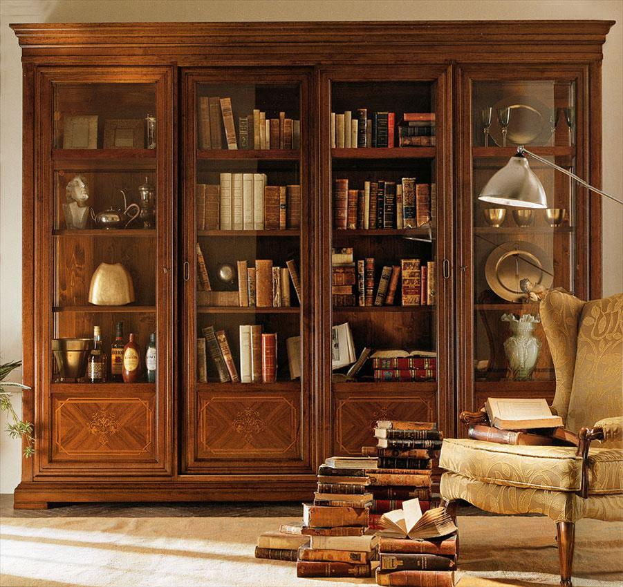 Книжный шкаф  BTC INTERNATIONAL M 0184 Melograno