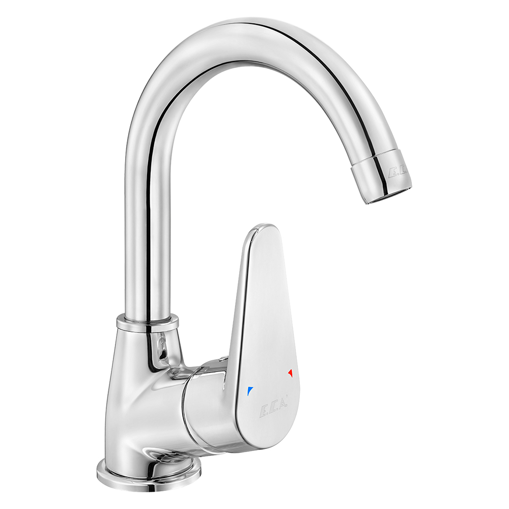 102188126  Смеситель для раковины Spylos Swan Pipe Eca  - Вид №1