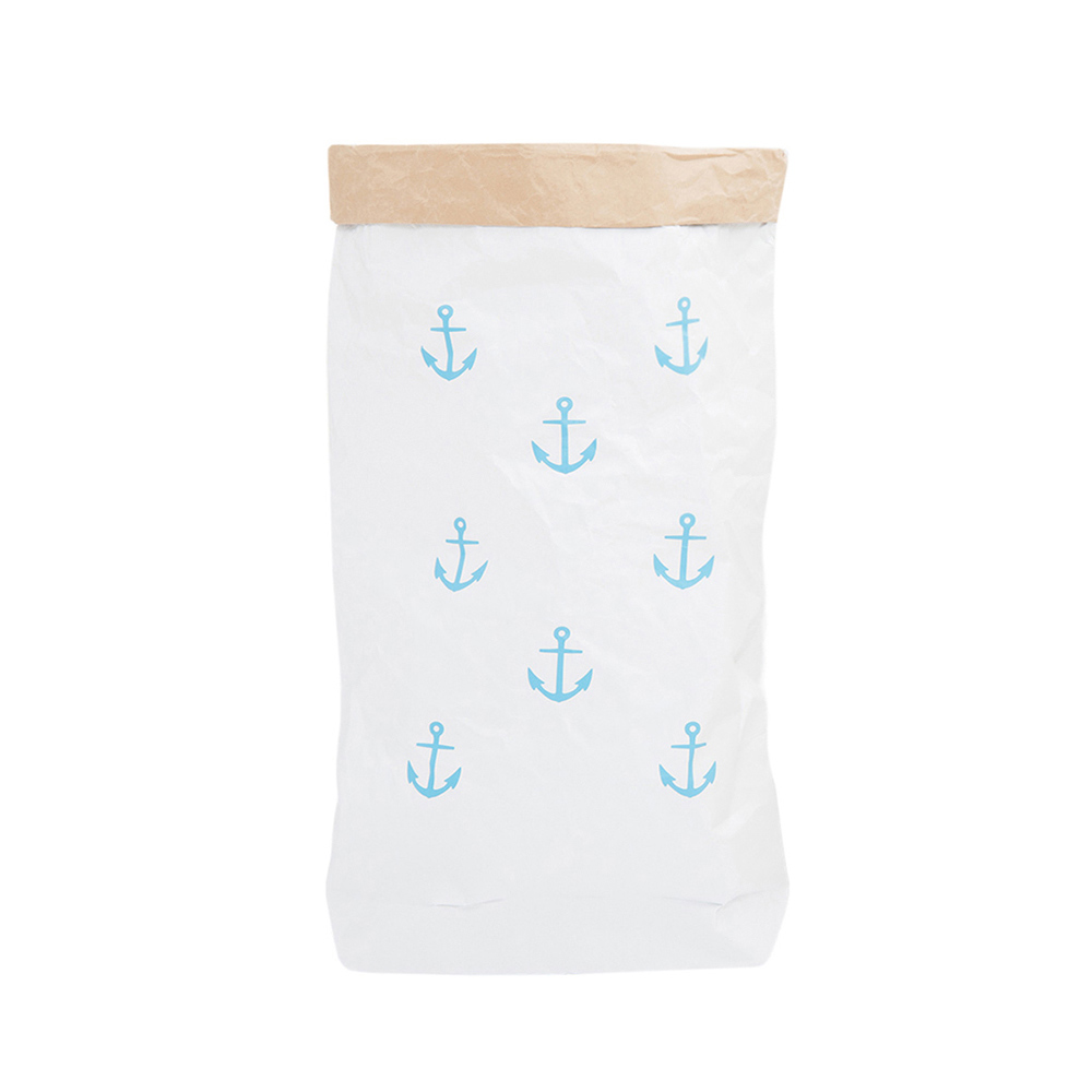 Эко-мешок для игрушек Small Anchors из крафт бумаги VAMVIGVAM  282024 Белый;бежевый Santreyd  - Вид №2