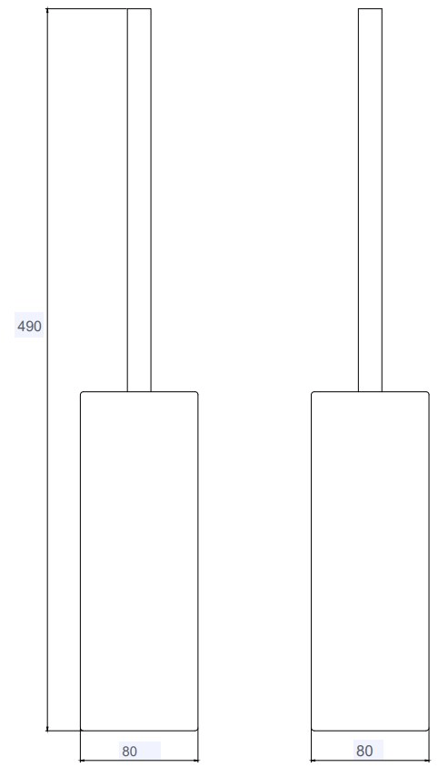 Rubinetterie Frattini Держатель для туалетной щетки Vita sun-id-1489285 - Вид №1