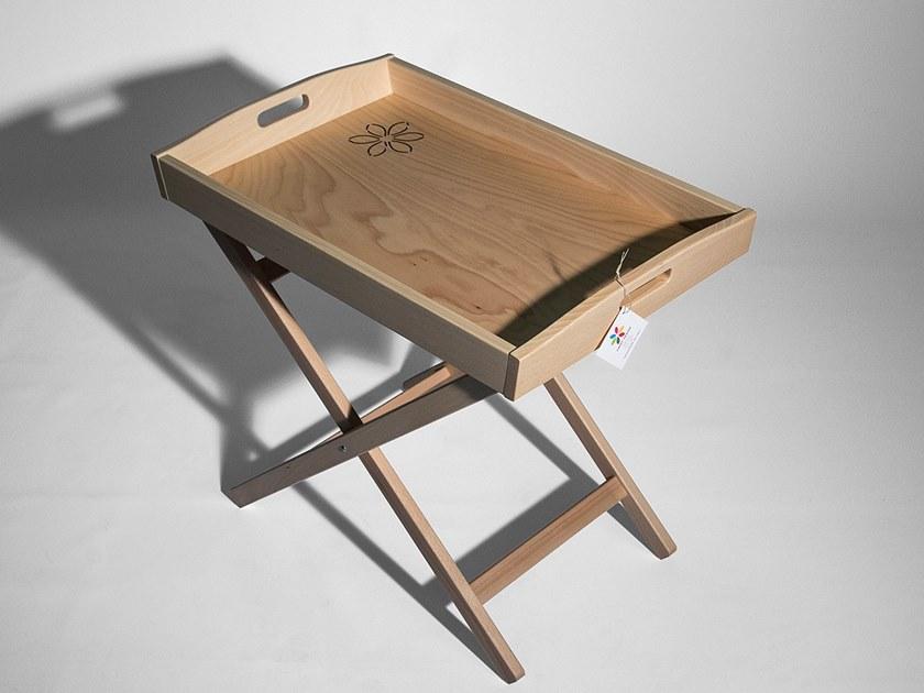 KARN Складной стол из бука с подносом Happy design 720c - Вид №7