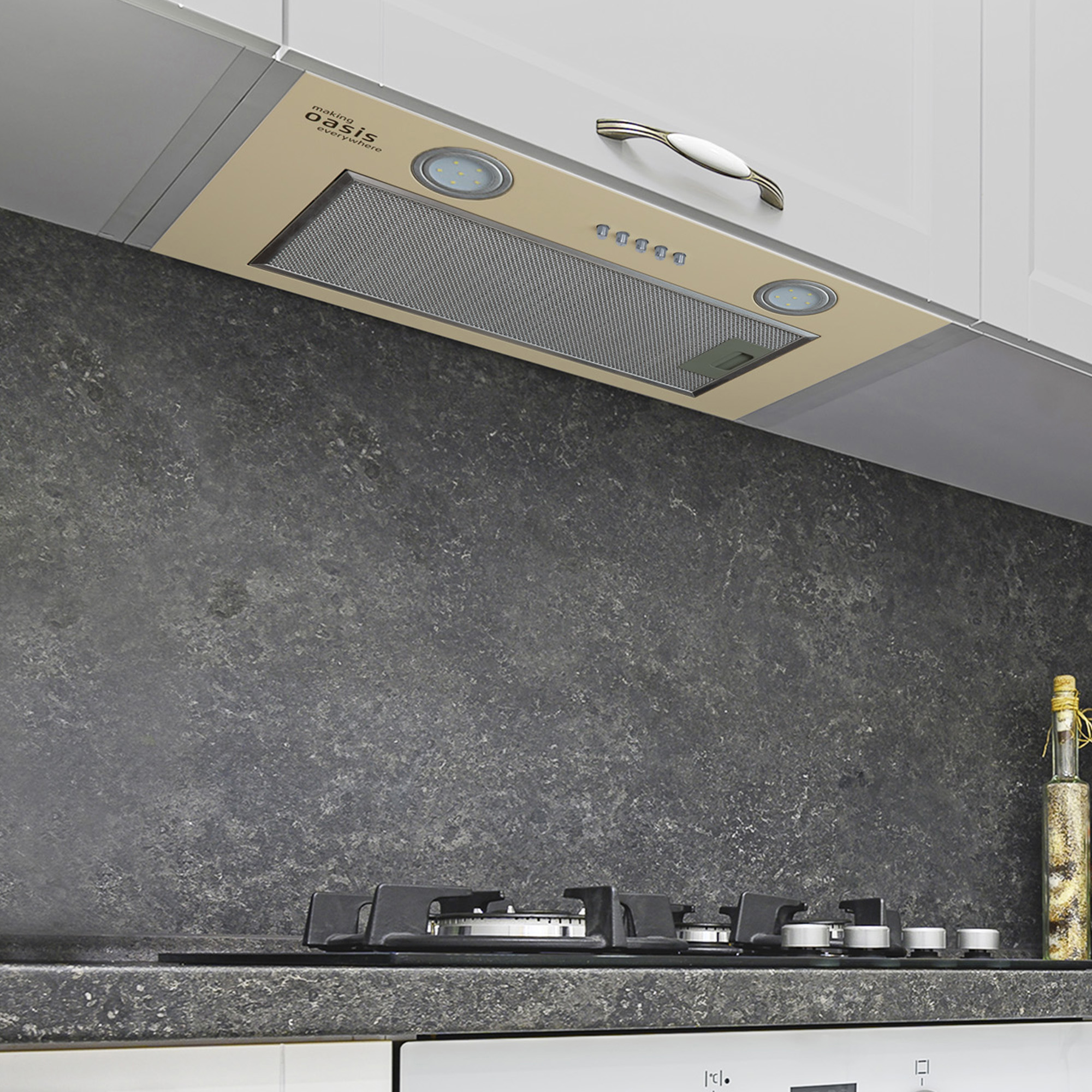 9136704 Вытяжка полновстраиваемая Оasis UM-52I бежевый OASIS STDN-0081539 - Вид №8