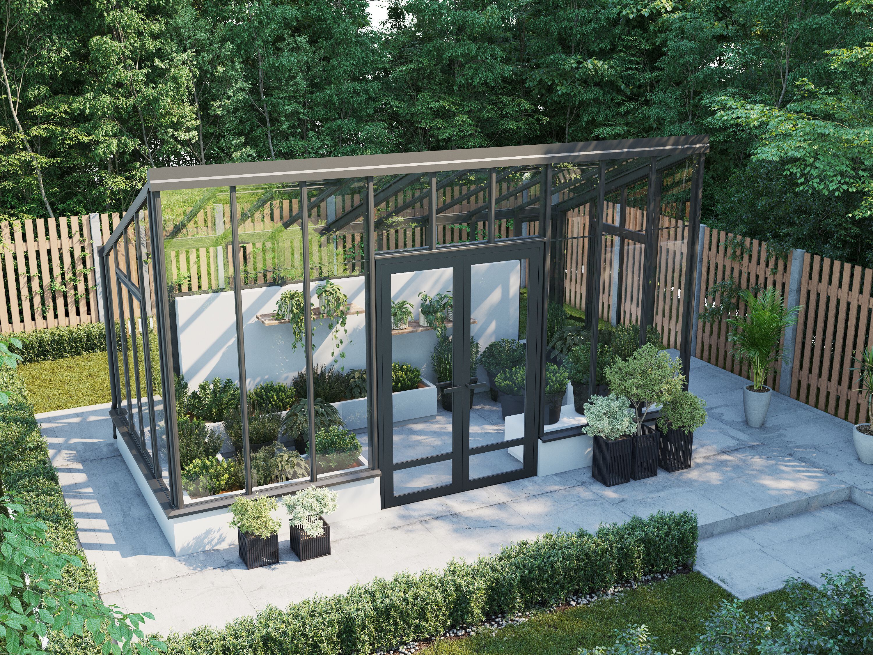 Алюминиевая Садовая теплица VANSTA Sanctuary ARCH-00013522 - Вид №1