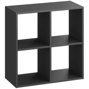 Стеллаж SPACEO KUB 2x2К, 70х70х31,7 см, цвет графит 82037478 STLM-2075661