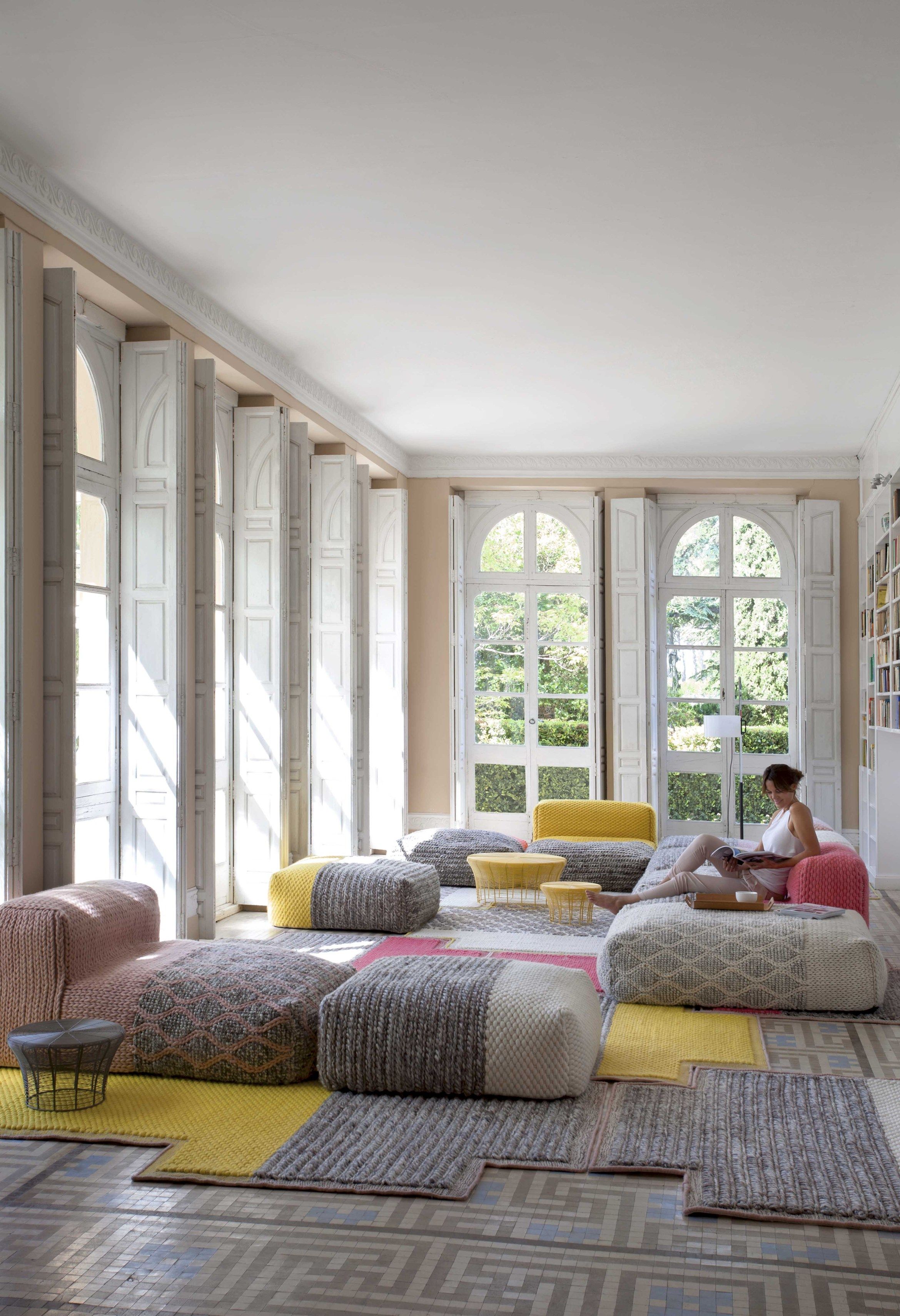 Шерстяной пуф GAN Mangas Spaces ARCH-00120596 - Вид №7