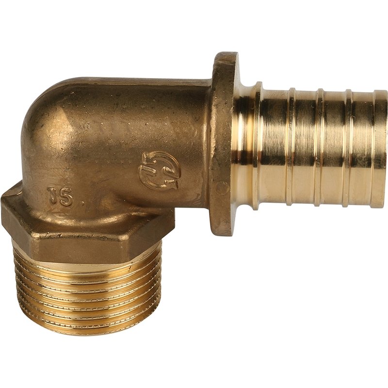 Угольник-переходник НР 32x1" аксиальный для труб из сшитого полиэтилена STOUT SFA0005003210 - Вид №5