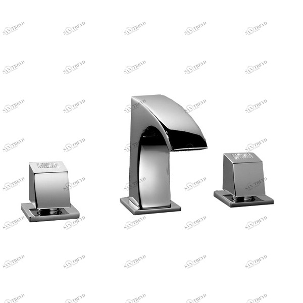 Смеситель для раковины на 3 отверстия 59.005C MAIER SKIP DIAMOND 59005C