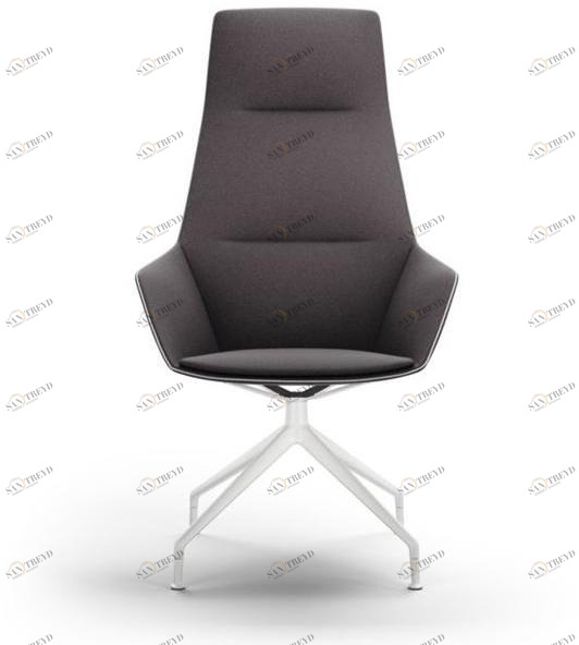 Brunner Кресло для руководителя из ткани с подлокотниками и высокой спинкой Ray sun-id-1362848