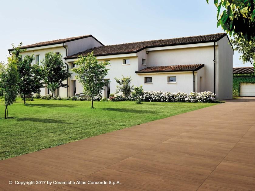 Atlas Concorde Наружный пол из керамогранита с имитацией дерева Nid sun-id-1418546 - Вид №5