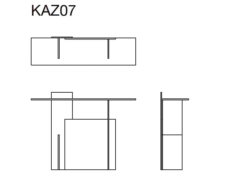 Хрустальная консоль Glas Italia Kazimir ARCH-00136759 - Вид №4