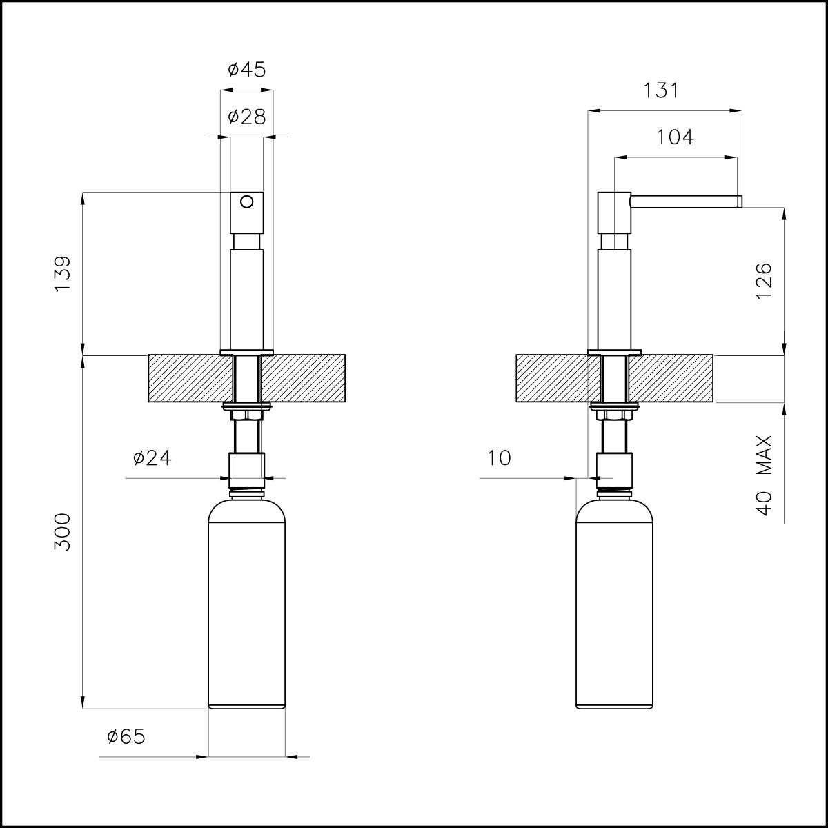 8520010 Диспенсер Evo 8520 010 Fosterspa  - Вид №1