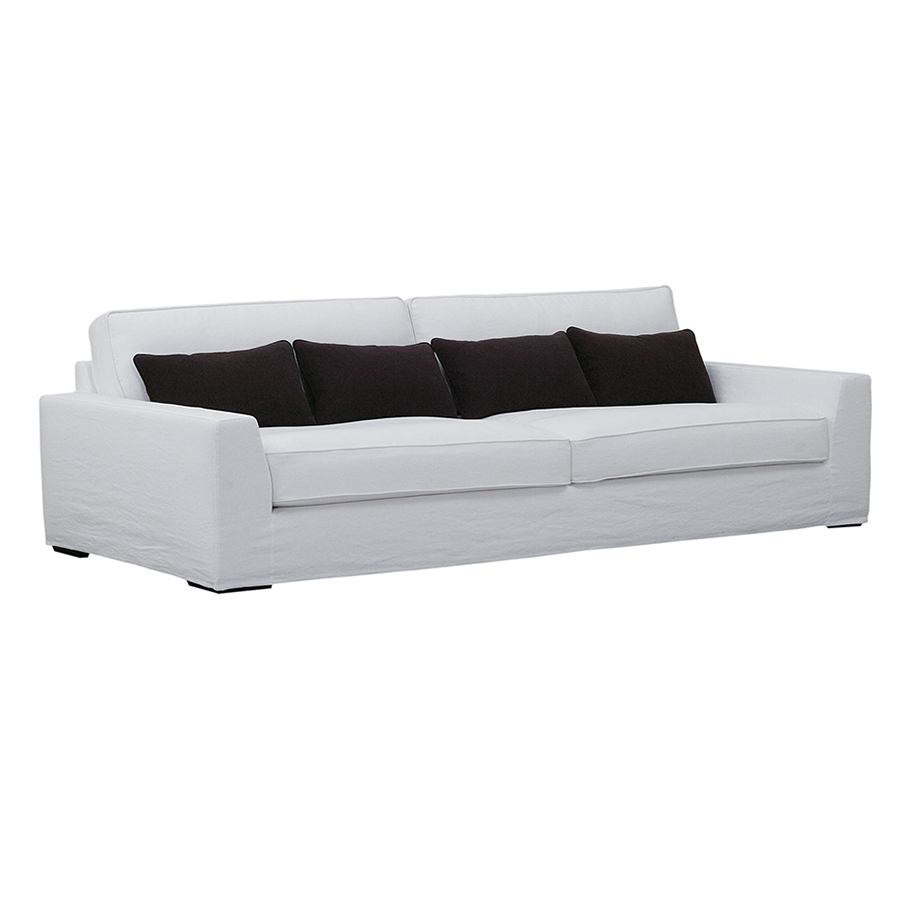 Диван New York, четырехместный, белый Sits S1476 - Вид №2
