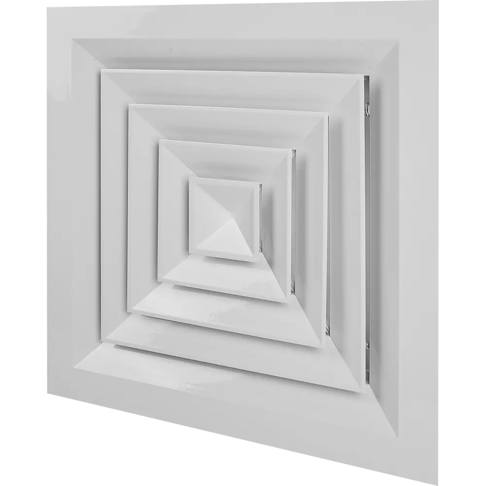 Диффузор вентиляционный Ore ДП4 450x450 мм пластик цвет белый STLM-2086649