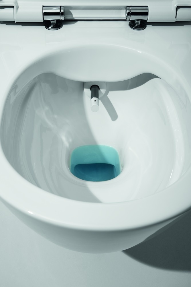 H8206017570001 Подвесной унитаз-биде, безободковый rimless, включает в комплект съемное сиденье с крышкой с механизмом "мягкое закрывание" LAUFEN PRO - Вид №46