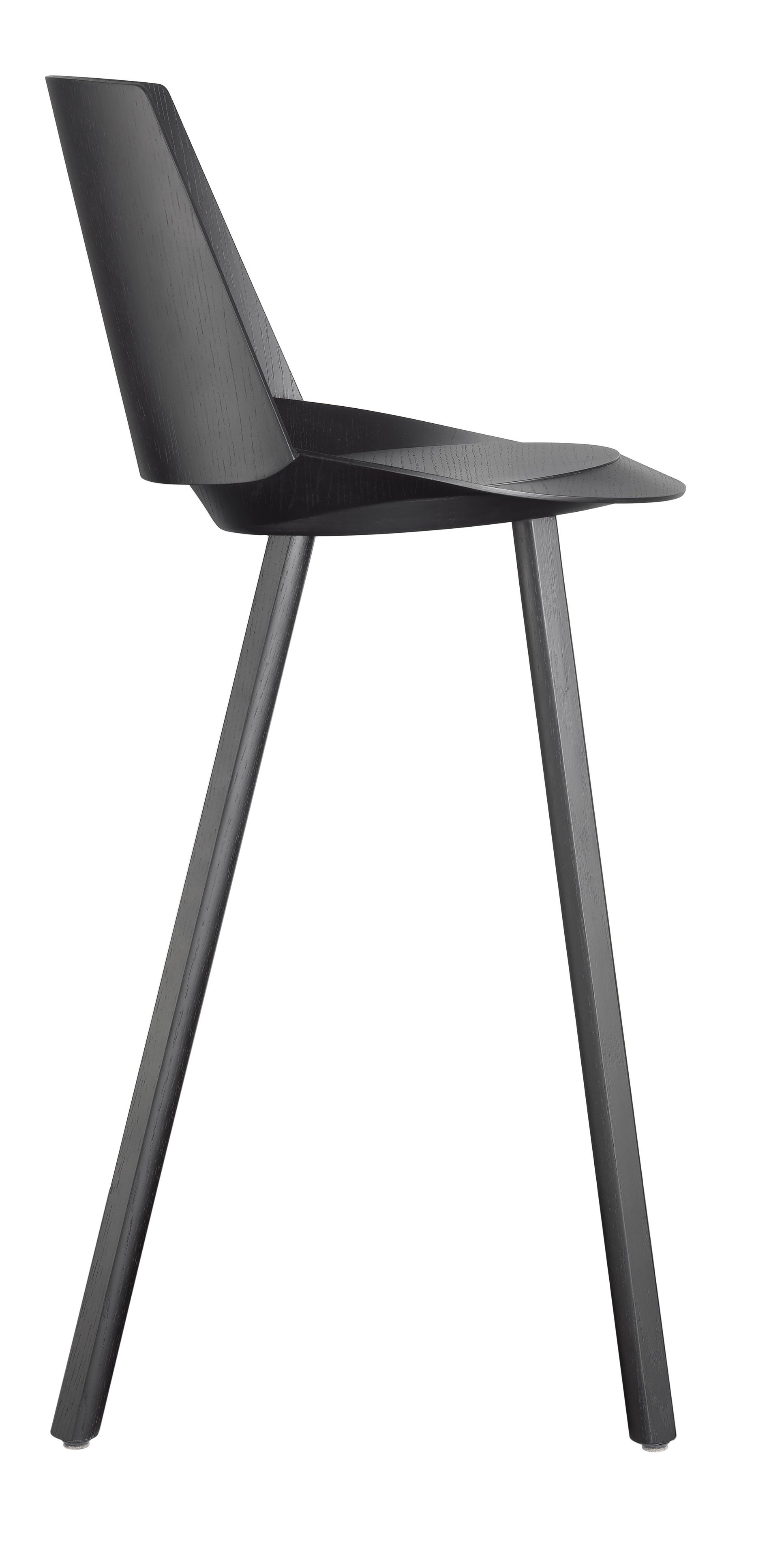 Высокий деревянный стул со спинкой e15 JEAN ARCH-00105571 - Вид №2