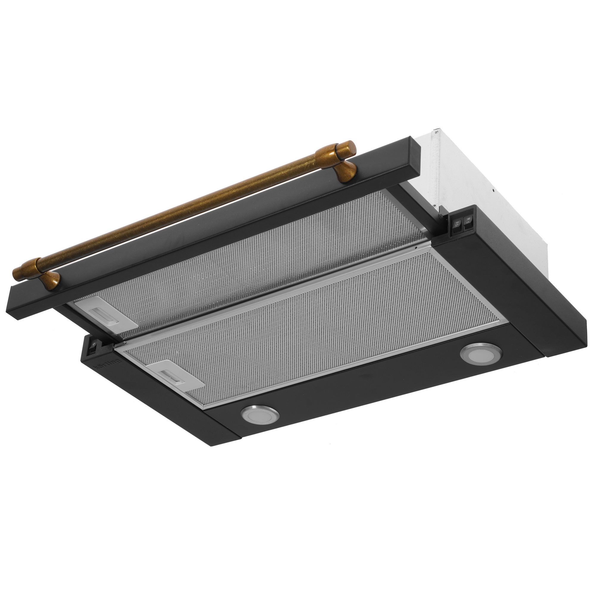 8123233 Вытяжка телескопическая Korting KHP 6617 RN черный/бронзовый STDN-0109583 - Вид №2