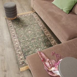 Ковер вискоза Isphahan 84552 Green 80x150 см цвет зеленый 83271481 STLM-2189388