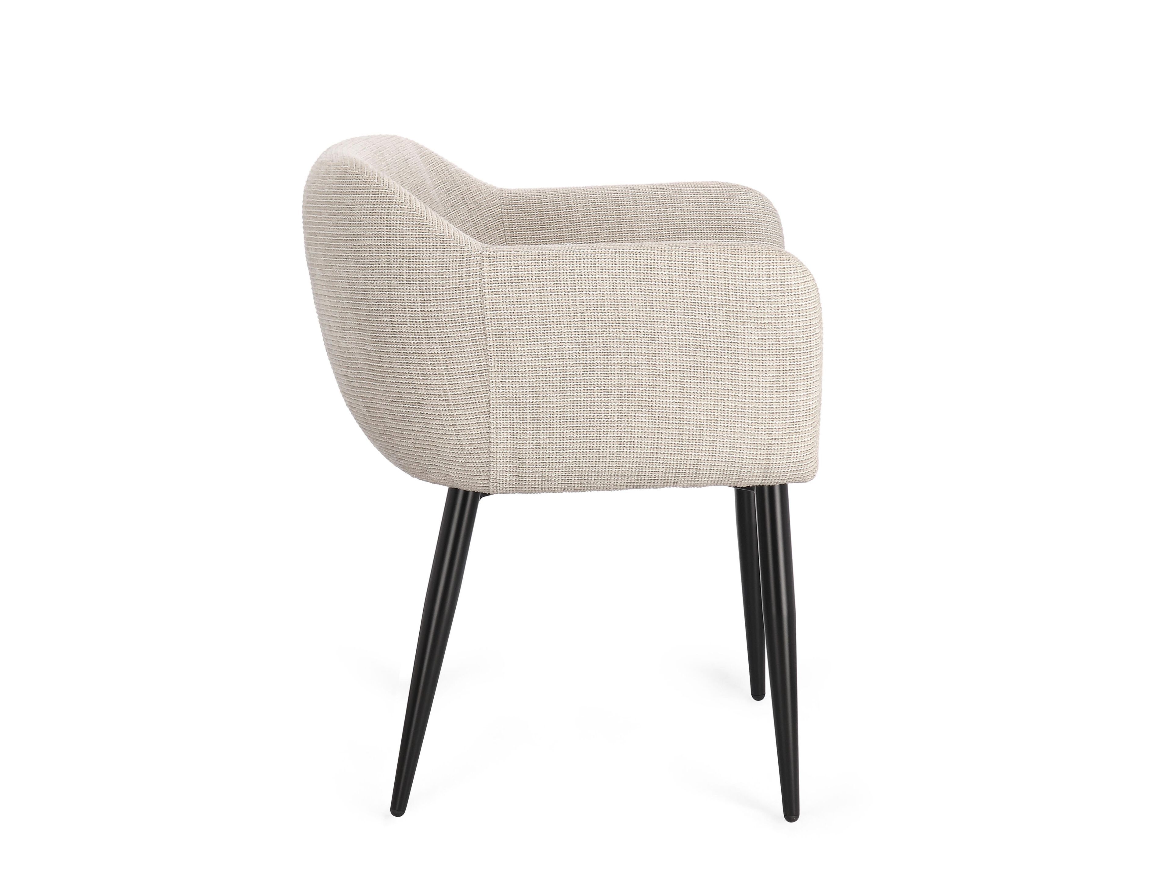 Мягкий тканевый стул с подлокотниками BIZZOTTO KATI ARCH-00104011 - Вид №2