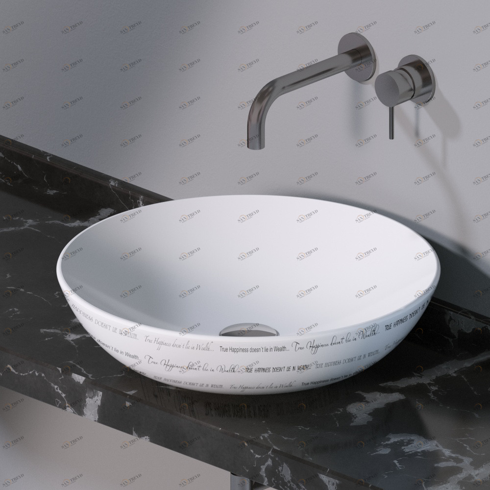 L241420 Накладная раковина на столешницу  круглая A. e T. Italia THIN AeT ITALIA