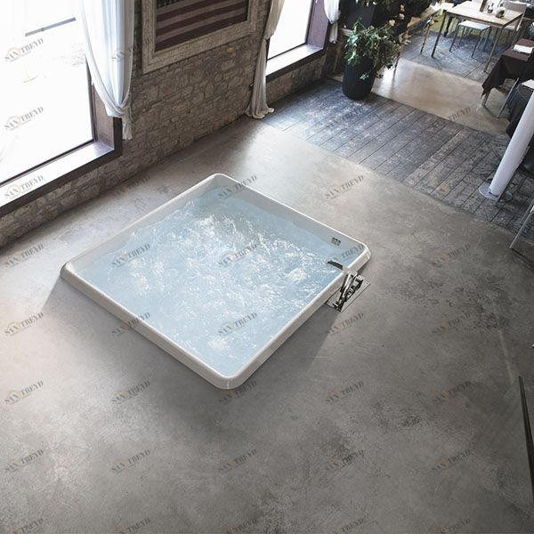 Ванна встроенная Bolla Q 160 см с гидро и аэромассажем 2BOA6N6 Gruppo Geromin