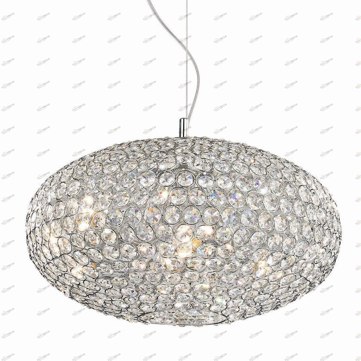 Подвесной светильник Ideal Lux Orion SP8 IDEAL LUX ДИЗАЙНЕРСКИЕ, ORION 072720 Хром 