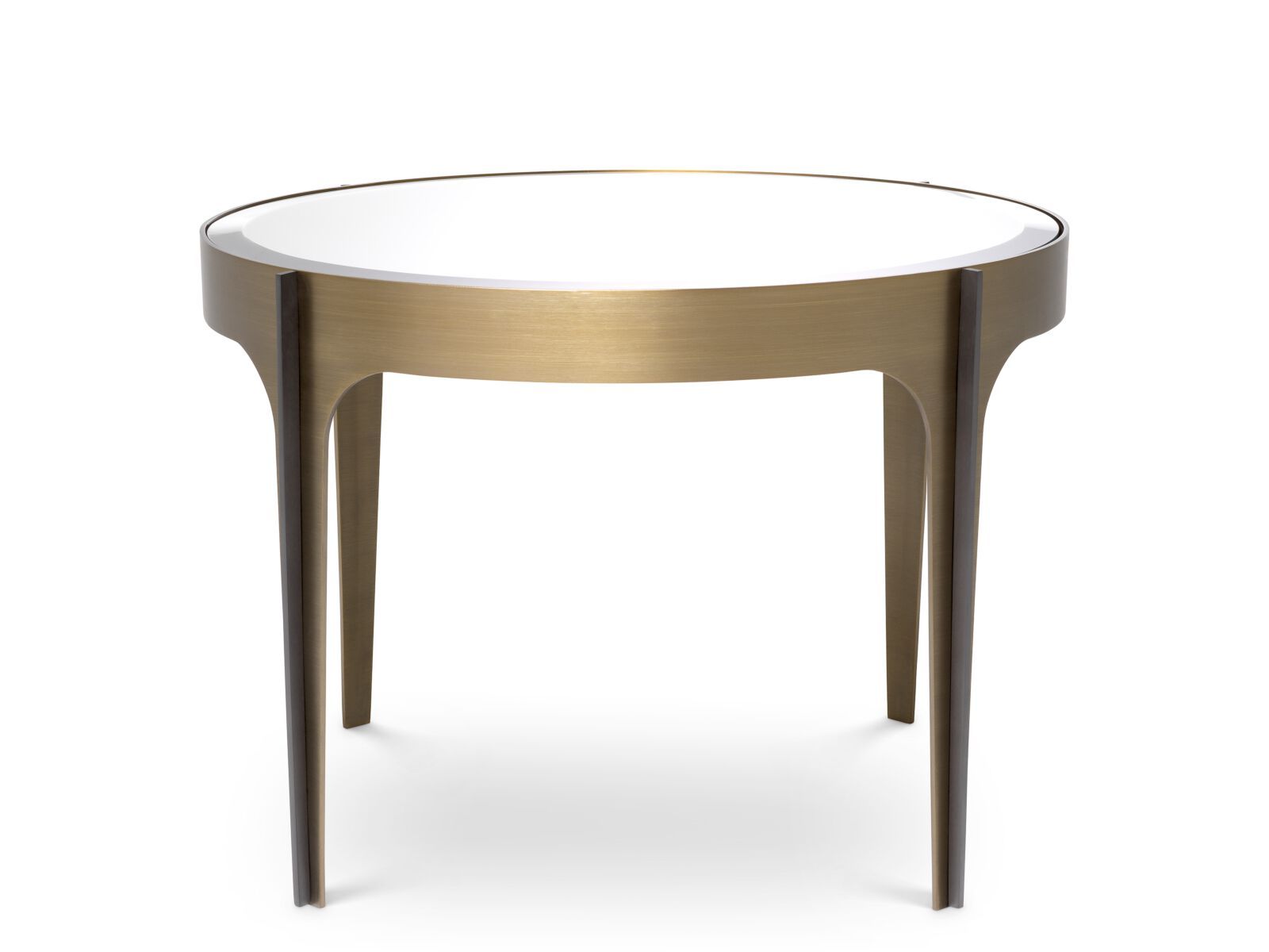 Журнальный столик из латуни и стекла Eichholtz Artemisa ARCH-00060160