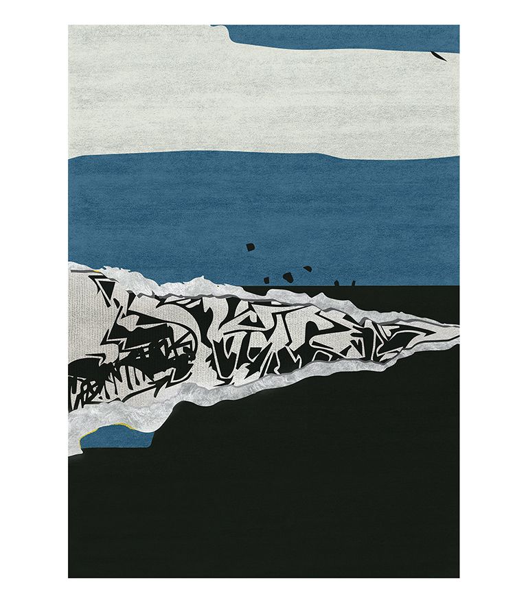 Разрыв коврик RUG'SOCIETY Urban 259_810 - Вид №1