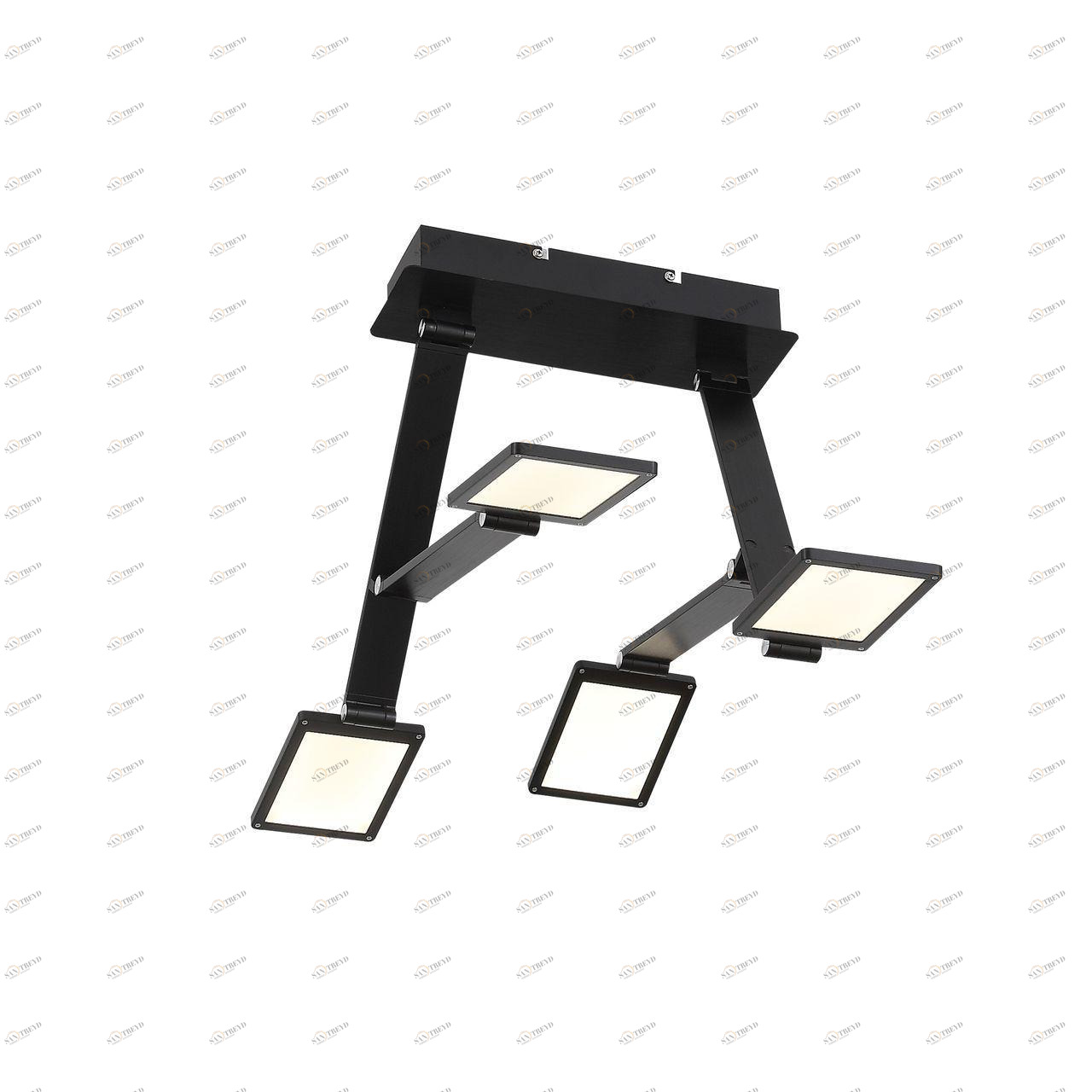 Потолочная светодиодная люстра ST Luce Teocoli SL841.402.04 ST LUCE ДИЗАЙНЕРСКИЕ, TEOCOLI 279278 Черный 