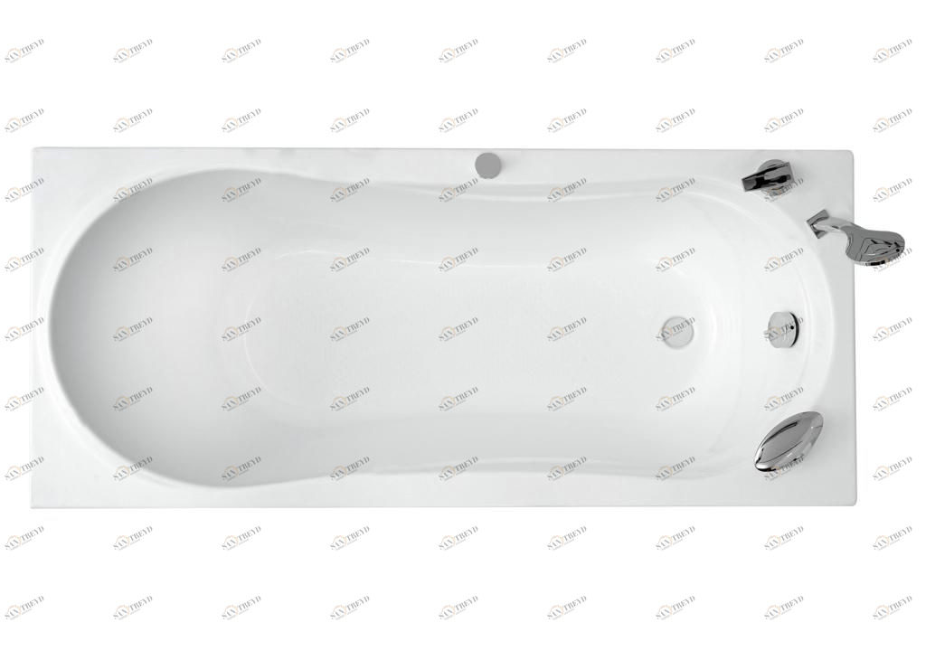 Акриловая ванна Aquanet Corsica 170x75 (с/п, А3р) 00181676