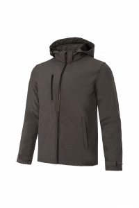 5042163 Куртка РЕГАТТА ПРОФЕШИОНАЛ ВЕНТУР софтшел серо-черная  Демисезонная одежда размер L (48-50)
