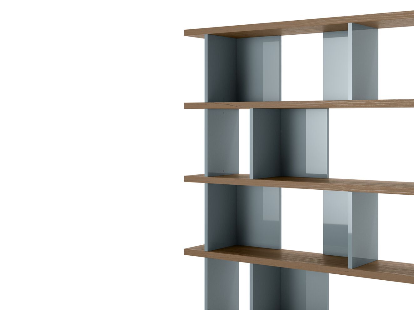 Деревянный книжный шкаф Santalucia Mobili BEND ARCH-00100462 - Вид №1