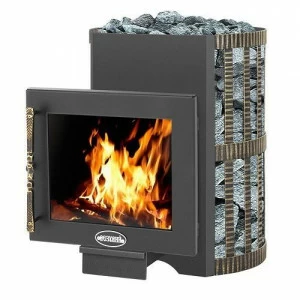 Печь для бани Везувий Скиф Ковка 16 Панорама 2016