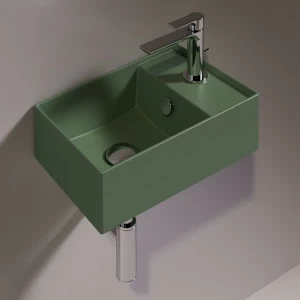 AG40MIRTOMATT Подвесная раковина настенная прямоугольная Simas Agile