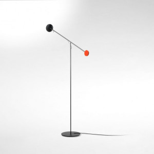 086252 Торшер P графит + черно-золотой Marset Copernica