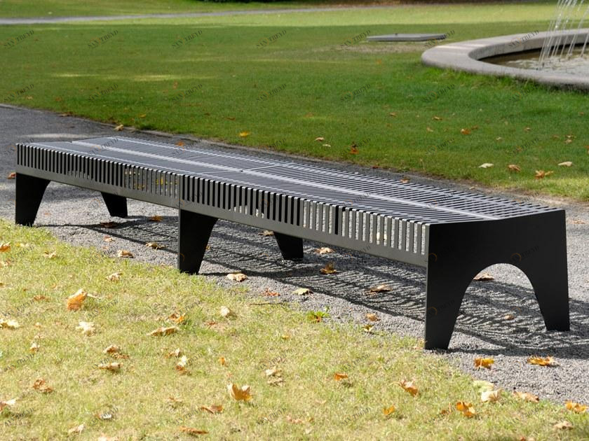 BENKERT BANKE Скамья из нержавеющей стали без спинки Chalidor sun-id-1356288