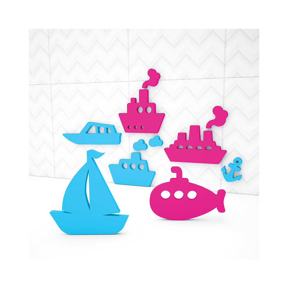 02-014 Набор для купания из EVA "Кораблики" El`BascoToys 