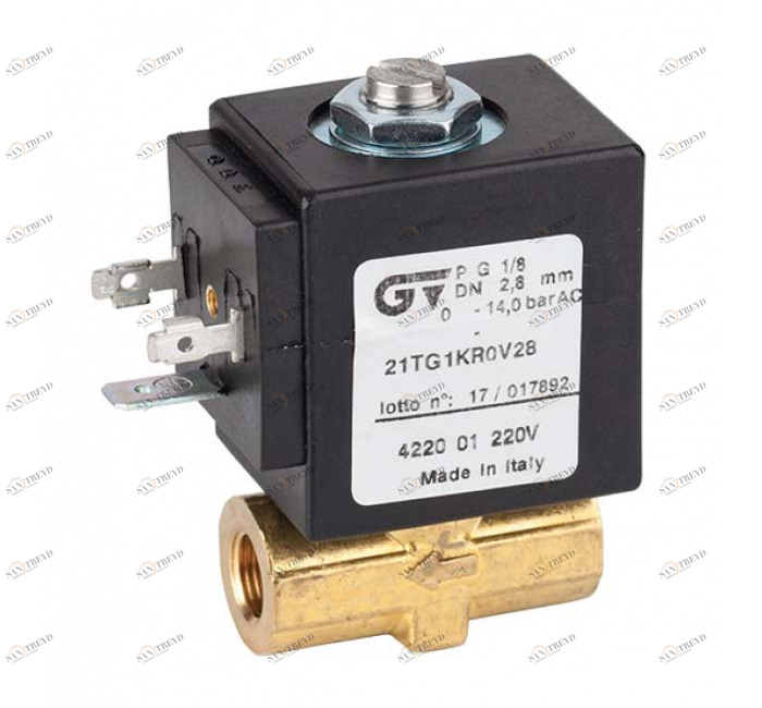 GENEBRE 4220 04 c12v 2-ходовой электромагнитный клапан прямого действия Н.З 
