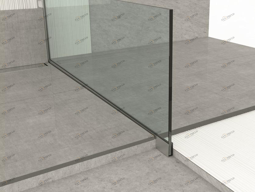 PROFILPAS Алюминиевая кромка для полов Glass profile sun-id-1472207