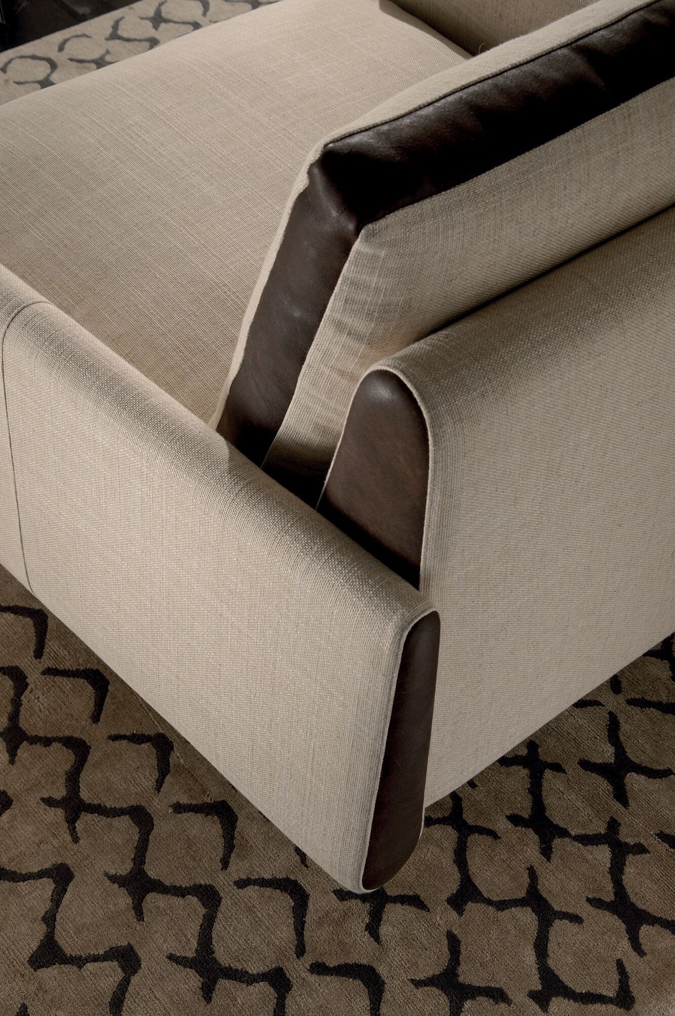 3-местный кожаный диван i 4 Mariani Джошуа ARCH-00121906 - Вид №4