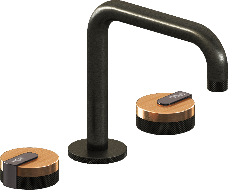 E-11511-R1BRG-L1OX-BOX Смеситель для умывальника на 3 отвертия GRAFF MOD+