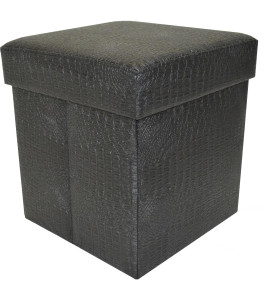 90822332 Пуф Xf-06 38x38x38 см цвет черный STLM-0398086 OCTOBER HOME