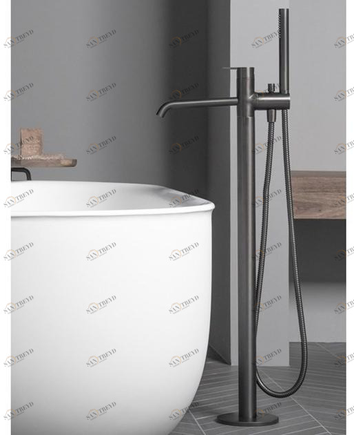 INBANI Напольный смеситель для ванны с ручным душем Code sun-id-1438802
