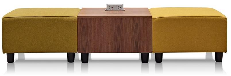 Модульный тканевый пуф Swoop Santreyd sun-id-1349608 - Вид №4