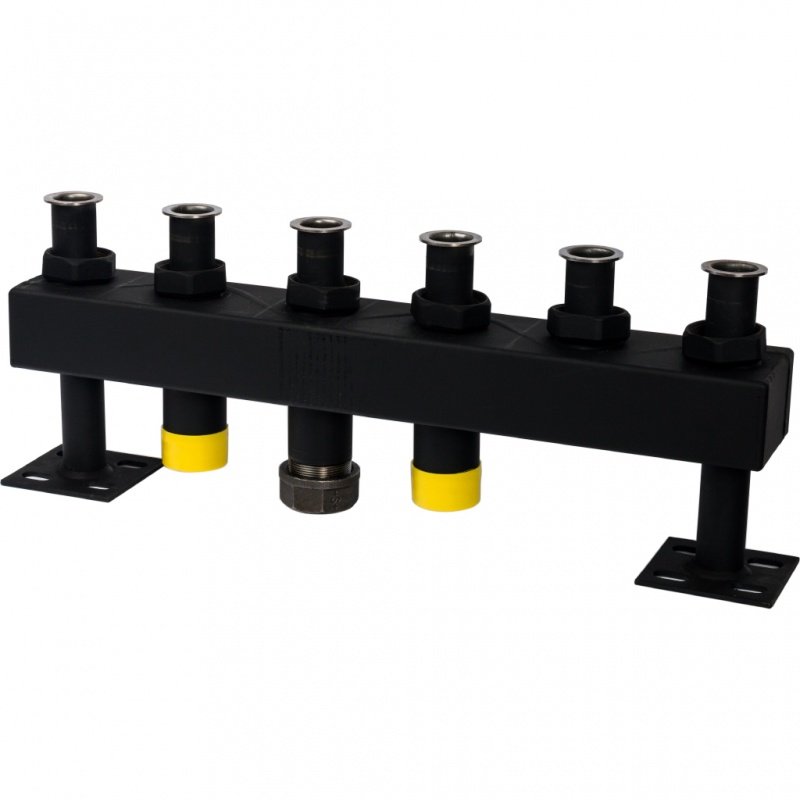 Распределительный коллектор STOUT на 3 контура DN32, в теплоизоляции SDG0016005003 - Вид №2