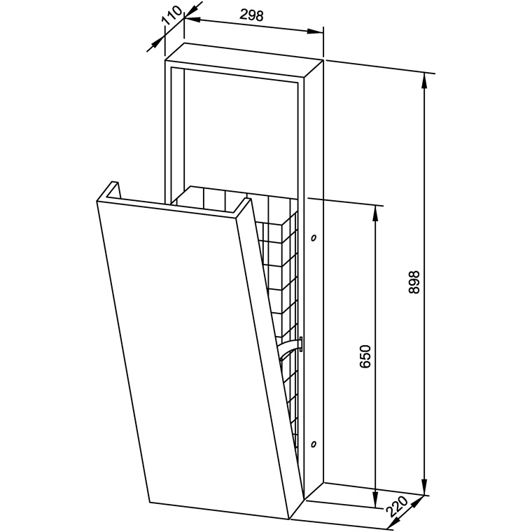 728147 Контейнер для мусора WP147 WAGNER_EWAR A-LINE Wagner Ewar  - Вид №1