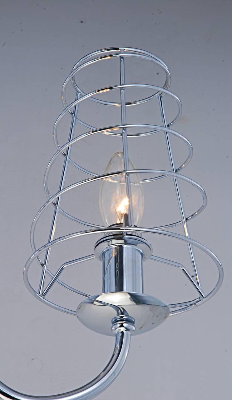 Бра Arte Lamp Cage A4320AP-1CC ARTE LAMP СВЕЧА 078343 Хром  - Вид №2