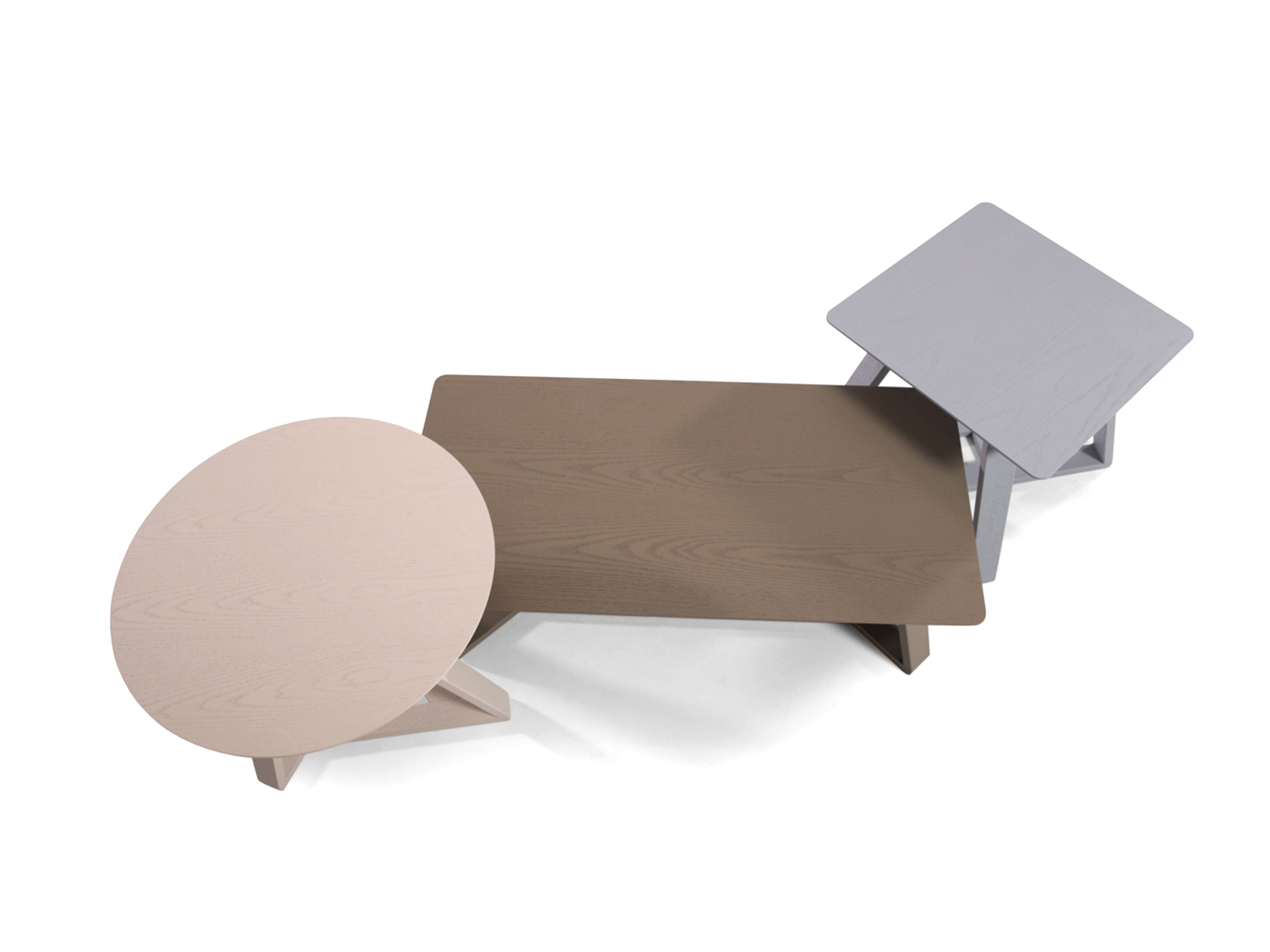 Круглый журнальный столик из МДФ для гостиной ABLE FLOYD ARCH-00035857 - Вид №3