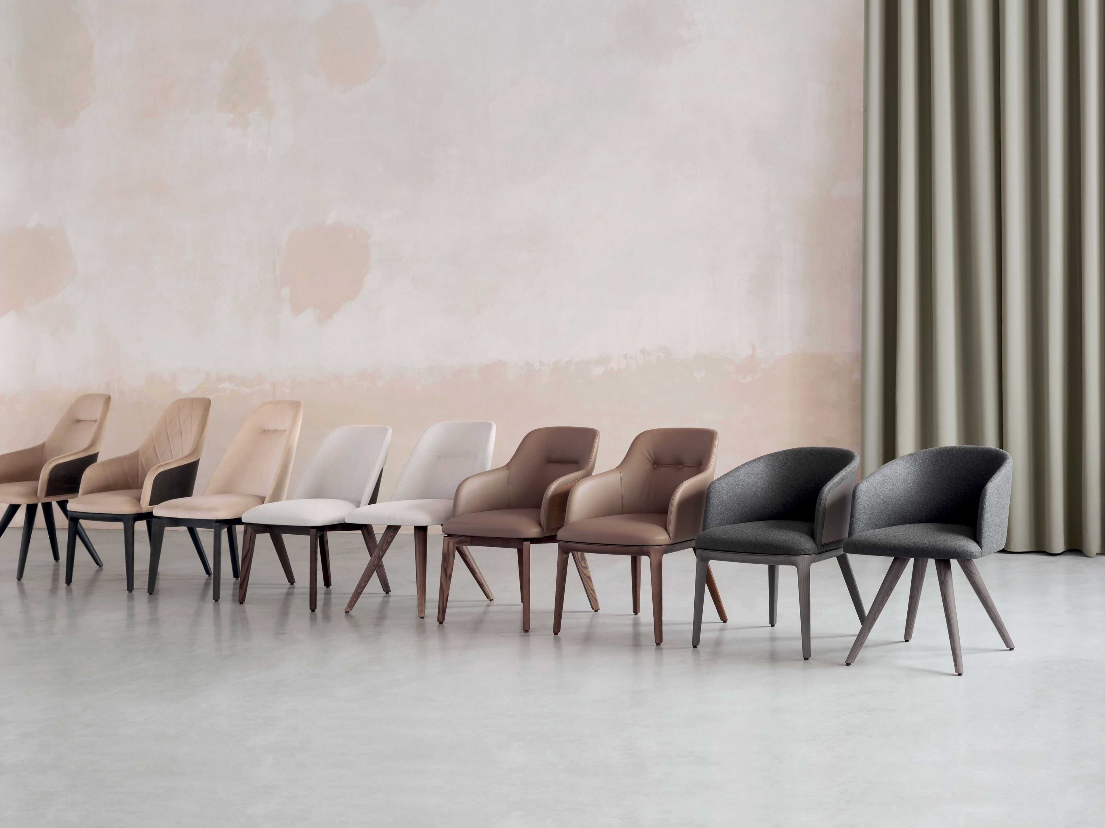 Деревянный мягкий стул Riccardo Rivoli Niù ARCH-00130659 - Вид №3